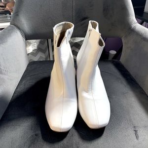White boots/ booties
